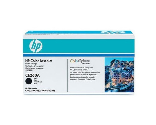 Оригинальный картридж hp CE260A № 647A чёрный