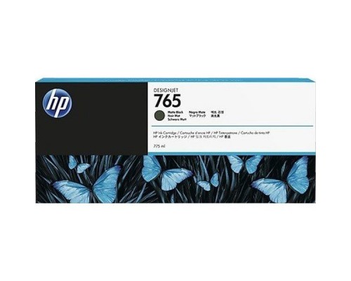 Картридж струйный HP 765 F9J55A черный матовый (775мл) для HP Designjet T7200