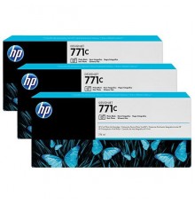 Картридж HP 771С струйный черный фото упаковка 3 шт (3*775 мл)                                                                                                                                                                                            