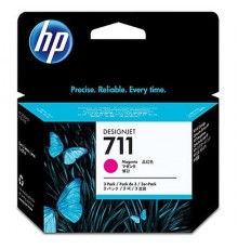 Картриджи HP 711 с пурпурными чернилами 29 мл, 3 шт. в упаковке                                                                                                                                                                                           