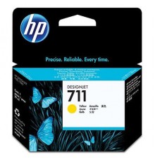 Картридж струйный HP CZ132A  (№711) Жёлтый                                                                                                                                                                                                                