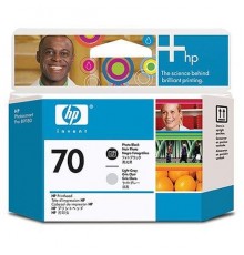 Печатающая головка HP 70 черная фото и светло-серая (16000 стр)                                                                                                                                                                                           