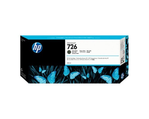 Картридж HP 726 струйный черный матовый (300 мл) CH575A