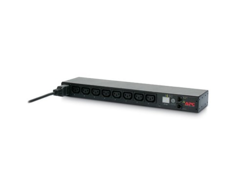 Распределитель питания APC AP7921B Rack Switched 1U 16A (8)C13