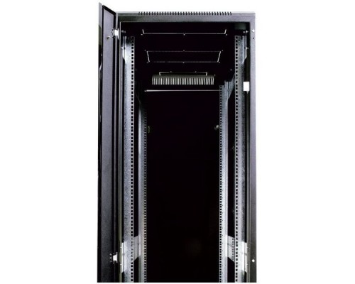 Шкаф серверный ЦМО ШТК-М-42.8.10-1ААА-9005 42U 800x1000мм пер.дв.стекл 2 бок.пан. 550кг черный