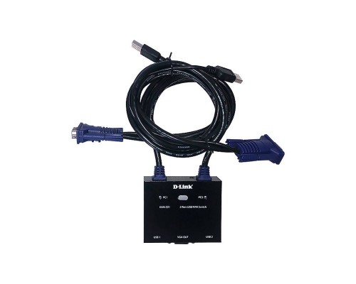 Переключатель D-Link KVM-221 (KVM-221/RU)