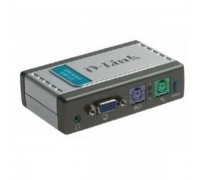 Переключатель D-Link KVM-121 на 2 компьютера, звук (кабели в комплекте)                                                                                                                                                                                   