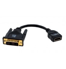 Переходник Kramer ADC-DM/HF  DVI вилка на HDMI розетку                                                                                                                                                                                                    