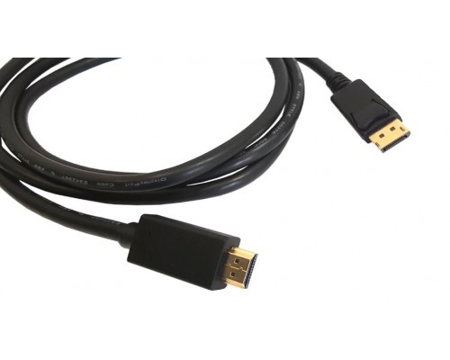 Кабель Kramer C-DPM/HM-6  DisplayPort-HDMI (Вилка - Вилка), 1,8 м