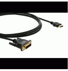 Кабель   Kramer C-HM/DM-3 HDMI-DVI (Вилка - Вилка), 0,9 м                                                                                                                                                                                                 