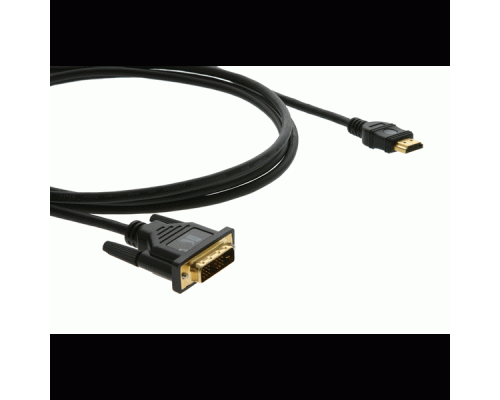 Кабель   Kramer C-HM/DM-3 HDMI-DVI (Вилка - Вилка), 0,9 м