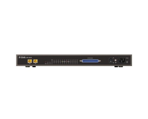 D-Link DVG-2024S, 24-ports FXS VoIP Gateway, 1xLAN 10/100, 1xWAN 10/100, compact size case