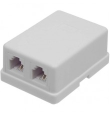 Розетка Lanmaster TWT-SS2-1212-WH телефоннаяRJ12 бел.                                                                                                                                                                                                     