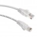 Патчкорд Lanmaster LAN-PC45/U5E-5.0-WH вилка RJ-45-вилка RJ-45 кат.5е 5м белый LSZH (уп.:1шт)