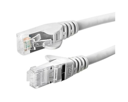 Патчкорд Lanmaster TWT-45-45-0.3-WH вилка RJ-45-вилка RJ-45 кат.5е 0.3м белый ПВХ (уп.:1шт)