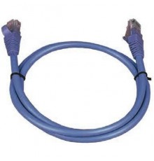 Патчкорд ITK Коммутационный шнур (патч-корд), кат.5Е UTP, 2м, синий                                                                                                                                                                                       
