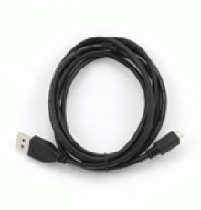 Кабель USB 2.0 Pro Cablexpert CCP-mUSB2-AMBM-6, AM/microBM 5P, 1.8м, экран, черный, пакет, рекомендовано для Raspberry Pi 3 B/B+                                                                                                                          