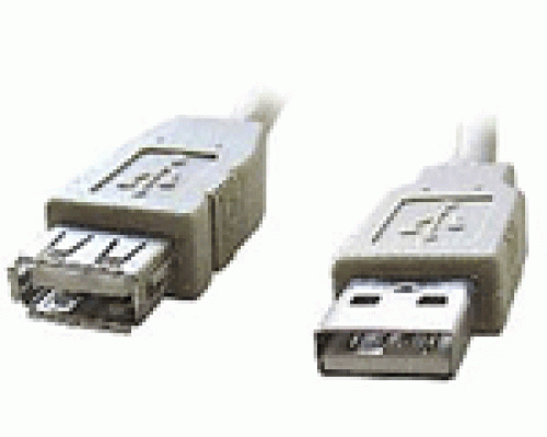 Удлинитель USB 2.0 A--A 5м GemBird CC-USB2-AMAF-15