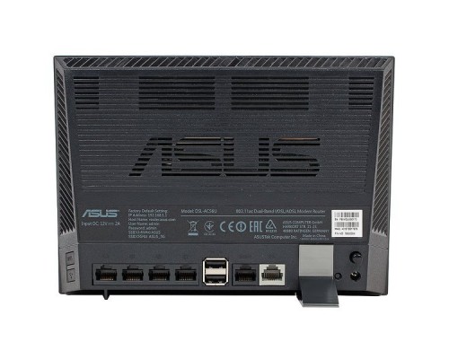 Маршрутизатор ASUS DSL-AC56U Wireless V/ADSL Modem Router AC1200 2xUSB