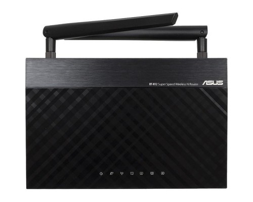 Роутер беспроводной Asus RT-N12 N300 10/100BASE-TX черный