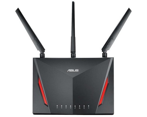 Маршрутизатор ASUS RT-AC86U 802.11a/b/g/n/ac, 1xWAN, 4xGLAN up to 2167Mb/c, USB2.0/3.0