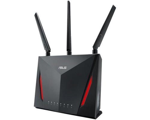 Маршрутизатор ASUS RT-AC86U 802.11a/b/g/n/ac, 1xWAN, 4xGLAN up to 2167Mb/c, USB2.0/3.0