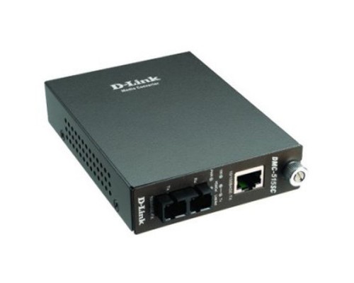 Медиаконвертер D-Link DMC-515SC 10/100Base-TX to 100Base-FX (15 km)