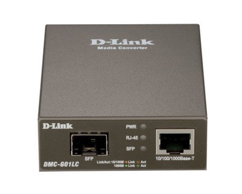 Медиаконвертер D-Link DMC-G01LC/A1A 100Base-TX/1000BASE-T Gig Eth