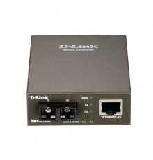 D-Link DMC-F30SC/A1A Медиаконвертер из 100BASE-TX по витой паре в 100BASE-FX по одномодовому волокну (30 км, SC)                                                                                                                                          