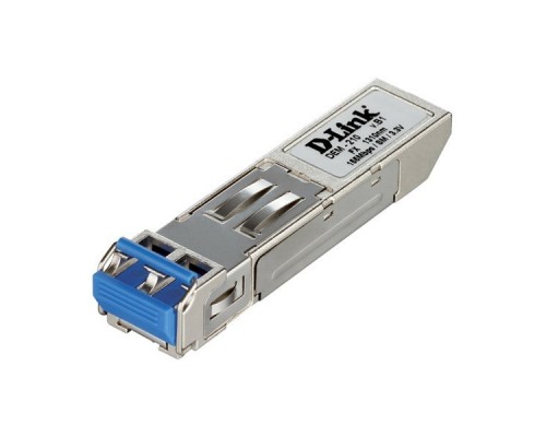 Модуль D-Link   DEM-210/10/B1A (10шт. в коробке)  Модуль SFP с 1 портом 100Base-FX для одномодового оптического кабеля, питание 3,3В (до 15 км)