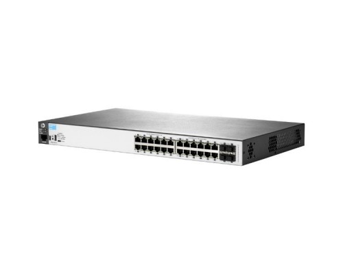 Коммутатор HP J9779A 2530-24-PoE+ L2, 24*10/100 + 2*10/100/1000 + 2*SFP, PoE+ 195W