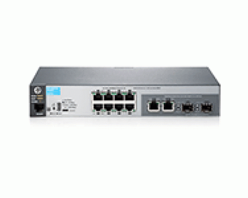 Коммутатор Aruba 2530 8G Switch (8 x 10/100/1000 + 2 x SFP or 10/100/1000, Managed, L2, virtual stacking, 19