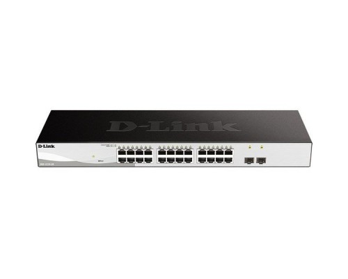 Коммутатор D-Link DGS-1210-26/F1 управляемый 24UTP 1000Mbps  +  2SFP