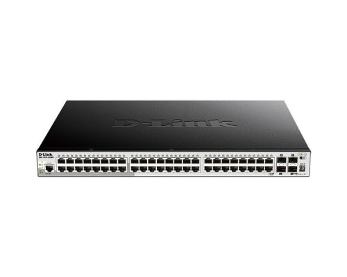 Коммутатор D-Link DGS-1510-52XMP/A1A 48G 4SFP+ 48PoE 370W настраиваемый