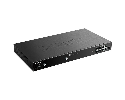 Коммутатор D-Link DWC-2000/A2A, WLAN Controller with  4 100/1000Base-T/combo-SFP ports, manage up to 64/256 Unified APs. 4x 10/100/1000 BASE-T GE/SFP Ports, 2x USB 2.0 Ports, Slot for hard disk drive module, 1x