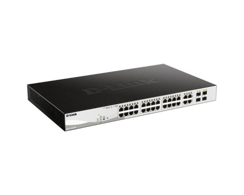 Коммутатор D-Link DGS-1210-28P/F1A 24G 24PoE 193W управляемый