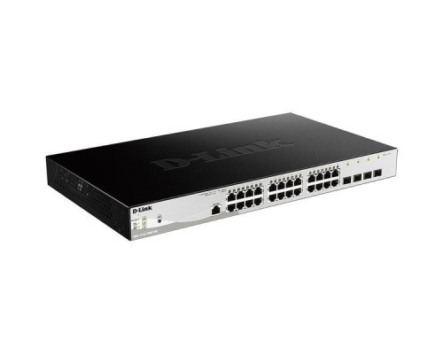 Коммутатор D-Link DGS-1210-28MP/ME DGS-1210-28MP/ME/B1A 24G 24PoE 370W управляемый