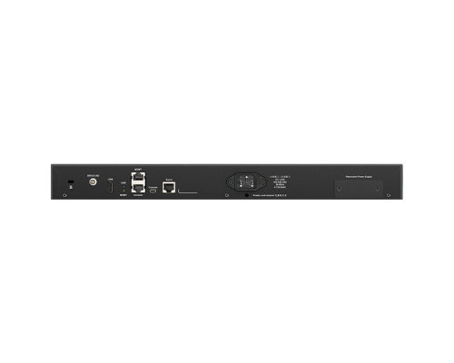 D-Link DGS-3630-52TC/A1AMI, L3 Managed Switch with 44 10/100/1000Base-T ports and 4 100/1000Base-T/SFP combo-ports and 4 10GBase-X SFP+ ports. 68K Mac address, MPLS, Physical stacking (up to 9 device