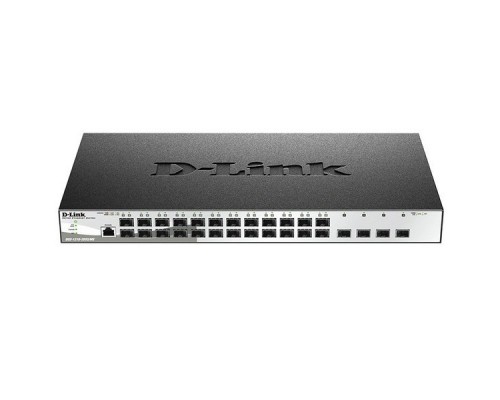 Коммутатор D-Link DGS-1210-28XS/ME/B1A 24SFP 4SFP+ управляемый