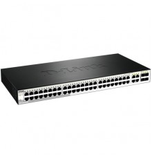 D-Link DES-1210-52/ME/C Управляемый коммутатор 2 уровня с 48 портами 10/100Base-TX и 4 комбо-портами 1000Base-T/SFP                                                                                                                                       