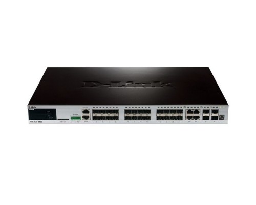 Коммутатор D-Link DGS-3620-28SC/B1AEI 20SFP 4SFP+ управляемый