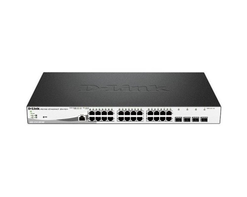 Коммутатор D-Link DGS-1210-28P/ME/A1A 24G 4SFP 24PoE 193W управляемый