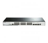 Коммутатор D-Link DGS-1510-28P/A1A 24G 2SFP 2SFP+ 24PoE 193W управляемый                                                                                                                                                                                  