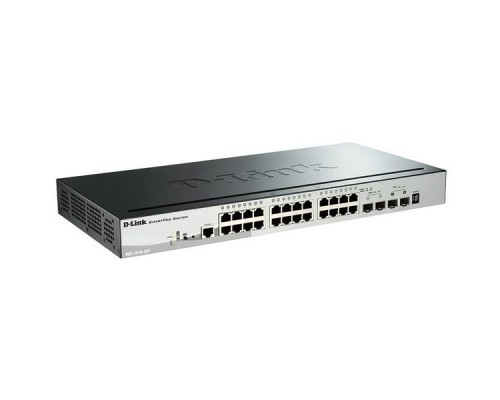 Коммутатор D-Link DGS-1510-28P/A1A 24G 2SFP 2SFP+ 24PoE 193W управляемый