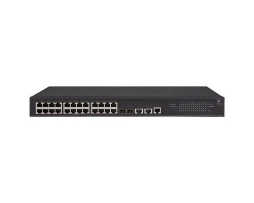 Коммутатор HPE 1950 24G 2SFP+ 2XGT Switch (24x10/100/1000 RJ-45 + 2x1G/10G RJ-45 + 2x1G/10G SFP+, web-managed, 19