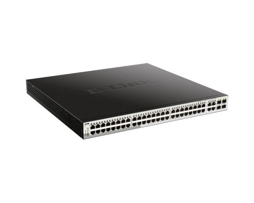 Коммутатор D-Link DGS-1210-52MP/F1A 48G 48PoE 370W настраиваемый