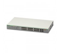 Коммутатор Allied Telesis AT-GS950/28PS-50 24G 4SFP 24PoE+ 185W управляемый                                                                                                                                                                               