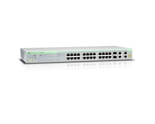 Коммутатор Allied Telesis AT-FS750/28PS-50 24x100Mb 2G 24PoE 4PoE+ 193W настраиваемый