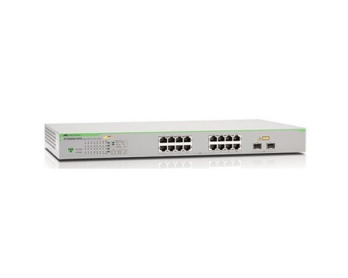 Коммутатор Allied Telesis AT-GS950/16PS-50 Gigabit Smart Access PoE+ switch 16 ports