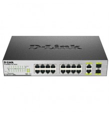 Коммутатор D-Link DES-1018MP/A1A 16x100Mb 16PoE неуправляемый                                                                                                                                                                                             